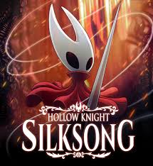 Silksong hero image showing Hornet with her needle and an orange background